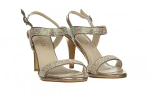Sandały -187 587-536 Gold 22 187050, Złoty, Skóra ekologiczna | Bayla Best