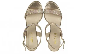 Sandały -187 587-536 Gold 22 187050, Złoty, Skóra ekologiczna | Bayla Best
