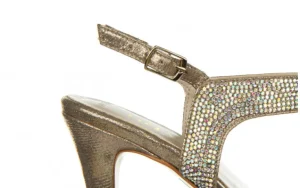 Sandały -187 587-536 Gold 22 187050, Złoty, Skóra ekologiczna | Bayla Best