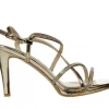 Sandały -187 587-9083 Gold 187125, Złoty, Skóra ekologiczna | Bayla Clearance