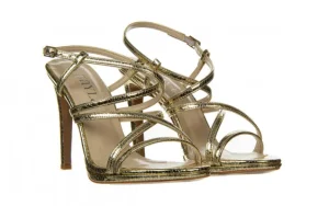 Sandały -187 589-1127 Gold 187130, Złoty, Skóra ekologiczna | Bayla Sale