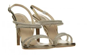 Sandały -187 589-1729 Gold 187131, Złoty, Skóra ekologiczna | Bayla Best