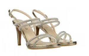 Sandały -187 587-1729 Gold 187098, Złoty, Skóra ekologiczna | Bayla Best