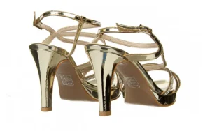 Sandały -187 557-717 Gold 187087, Złoty, Skóra ekologiczna | Bayla Clearance