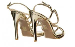 Sandały -187 589-9083 Gold 187132, Złoty, Skóra ekologiczna | Bayla Clearance