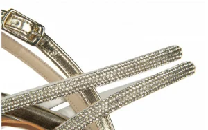 Sandały -187 587-1729 Gold 187098, Złoty, Skóra ekologiczna | Bayla Best