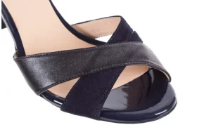 Sandały -130 04347-0125-05 Granat Z, Skóra naturalna | Bayla Best