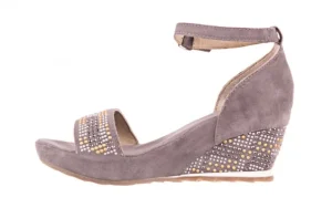 Sandały -131 2701 Grigio, Szary, Skóra naturalna | Bayla Best