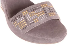 Sandały -131 2701 Grigio, Szary, Skóra naturalna | Bayla Best