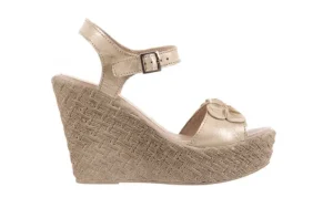 Sandały -099 0529 K Złoto, Skóra naturalna | Bayla Sale