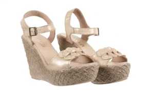 Sandały -099 0529 K Złoto, Skóra naturalna | Bayla Sale