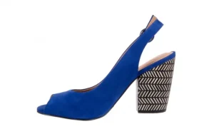 Sandały -067 113216 Nobuck Lake, Granat, Skóra naturalna | Bayla Outlet