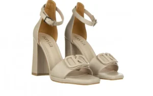 Sandały -159 4213 001-P Beż Lico 159052, Skóra naturalna | Bayla Outlet