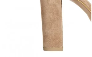 Sandały -159 5074 022-P C Beż Welur 159196, Skóra naturalna | Bayla Hot