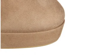 Sandały -159 5074 022-P C Beż Welur 159196, Skóra naturalna | Bayla Hot