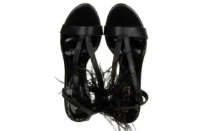 Sandały -159 4661 076-P Czarny Lico 159147, Skóra naturalna | Bayla Discount