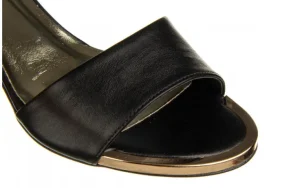 Sandały -159 4174 076-P Czarny Lico 159031, Skóra naturalna | Bayla Clearance