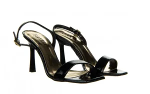 Sandały -159 4581 090-P Czarny Naplak 159136, Skóra naturalna | Bayla Clearance