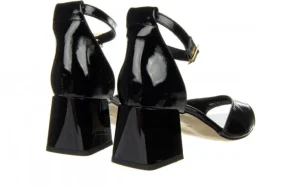 Sandały -157 4643 090-P Czarny Naplak 157044, Skóra naturalna | Bayla New