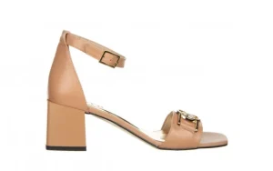 Sandały -159 4059 007-P J Beż Lico 159042, Skóra naturalna | Bayla New