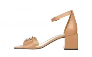 Sandały -159 4059 007-P J Beż Lico 159042, Skóra naturalna | Bayla New