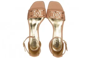 Sandały -159 4059 007-P J Beż Lico 159042, Skóra naturalna | Bayla New