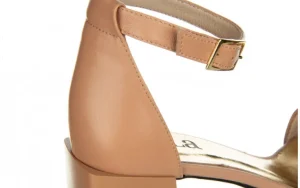 Sandały -159 4059 007-P J Beż Lico 159042, Skóra naturalna | Bayla New