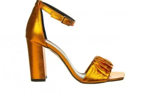 Sandały -159 4623 061-P Pomarańcz Lico 159126, Skóra naturalna | Bayla Hot