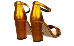 Sandały -159 4623 061-P Pomarańcz Lico 159126, Skóra naturalna | Bayla Hot