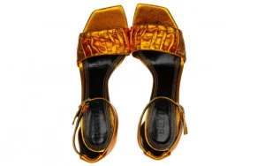 Sandały -159 4623 061-P Pomarańcz Lico 159126, Skóra naturalna | Bayla Hot