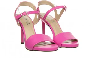 Sandały -159 4561 071-P Róż Lico 159128, Skóra naturalna | Bayla Fashion