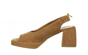 Sandały -157 4546 005-P Rudy Welur 157045, Skóra naturalna | Bayla Online