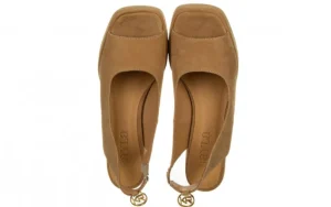 Sandały -157 4546 005-P Rudy Welur 157045, Skóra naturalna | Bayla Online