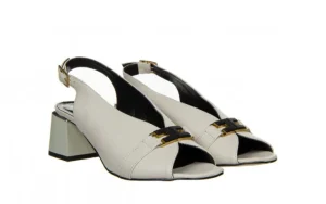 Sandały -159 4618 002-P Szary Lico 159142, Skóra naturalna | Bayla Discount