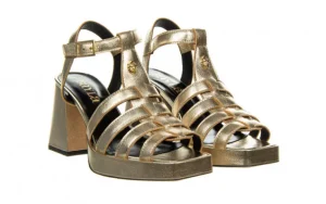 Sandały -157 4550 074-P Złoty Lico 157036, Skóra naturalna | Bayla Online