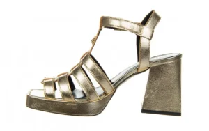 Sandały -157 4550 074-P Złoty Lico 157036, Skóra naturalna | Bayla Online