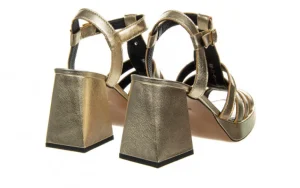 Sandały -157 4550 074-P Złoty Lico 157036, Skóra naturalna | Bayla Online