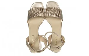 Sandały -159 4622 074-P Złoty Lico 159127, Skóra naturalna | Bayla Fashion