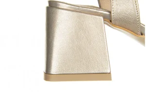 Sandały -159 4622 074-P Złoty Lico 159127, Skóra naturalna | Bayla Fashion