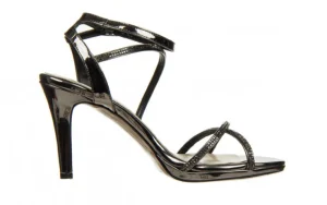 Sandały -187 587-9078 Platinum 187124, Czarny, Skóra ekologiczna | Bayla Best