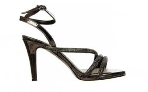 Sandały -187 587-1733 Platinum 187045, Czarny, Skóra ekologiczna | Bayla Best