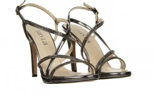 Sandały -187 589-9083 Platinum 187066, Czarny, Skóra ekologiczna | Bayla New