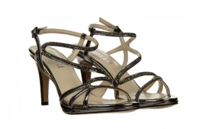 Sandały -187 587-531 Platinum 187123, Czarny, Skóra ekologiczna | Bayla New