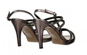 Sandały -187 587-1729 Platinum 187099, Czarny, Skóra ekologiczna | Bayla Online