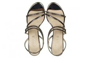 Sandały -187 587-1123 Platinum 187116, Czarny, Skóra ekologiczna | Bayla Discount