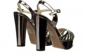 Sandały -187 1840-7023 Platinum 187034, Czarny, Skóra ekologiczna | Bayla Discount