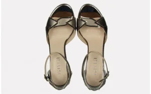 Sandały -187 587-1109 Platinum 187115, Czarny, Skóra ekologiczna | Bayla Discount