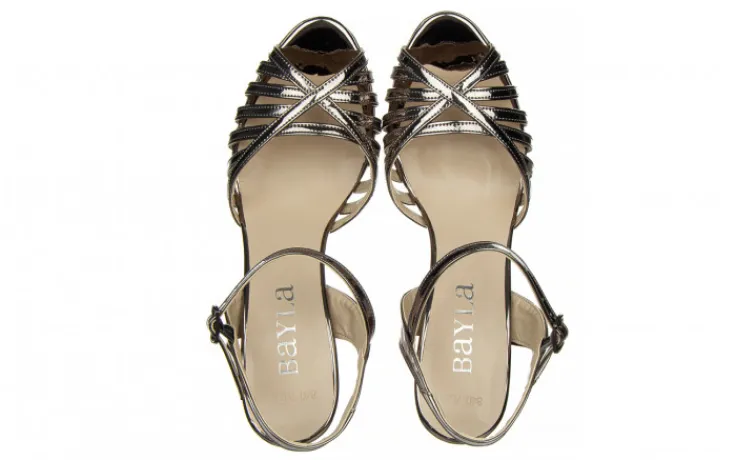 sanday_bayla__platinum__c_5-5.webp Sandały -187 1840-7023 Platinum 187034, Czarny, Skóra ekologiczna | Bayla Discount