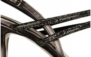 Sandały -187 587-1729 Platinum 187099, Czarny, Skóra ekologiczna | Bayla Online