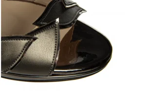 Sandały -187 587-1109 Platinum 187115, Czarny, Skóra ekologiczna | Bayla Discount